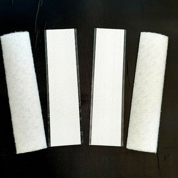 Velcro® Brand 2" x 8" Industrial Strength Adhesive Backed Strips(2 sets) - White - Picture 1 of 6